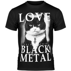 tričko hardcore AMENOMEN LOVE BLACK METAL černá S