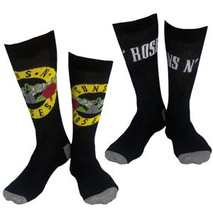 ponožky (set 2 páry) Guns N' Roses - UWEAR - Y1P001