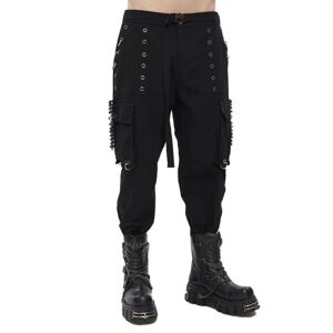 kalhoty gothic DEVIL FASHION Angry Inch Punk Studded S