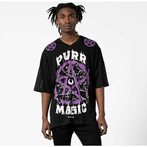 tričko KILLSTAR Purr Magic Sports Jersey černá XL