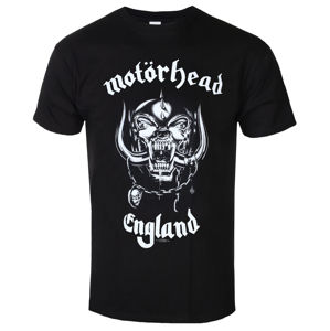Tričko metal ROCK OFF Motörhead England černá L