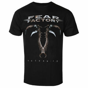 Tričko metal PLASTIC HEAD Fear Factory MECHANIZE černá S