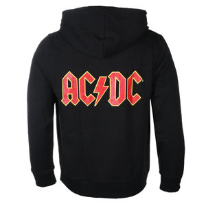 mikina s kapucí ROCK OFF AC-DC Logo černá XXL