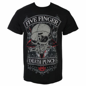Tričko metal ROCK OFF Five Finger Death Punch Wicked černá L