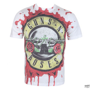 Tričko metal ROCK OFF Guns N' Roses Blood Drip černá S
