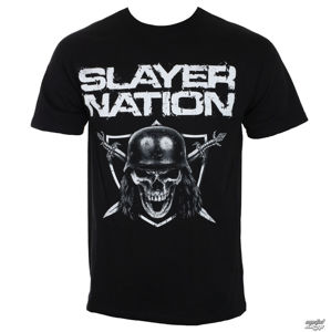 Tričko metal ROCK OFF Slayer NATION 2014 DATEBACK černá S