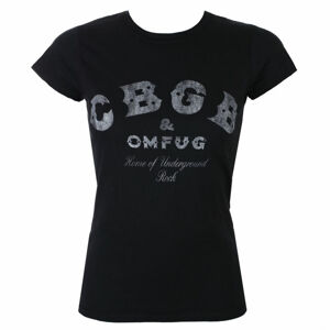 Tričko metal ROCK OFF CBGB Classic Logo černá L