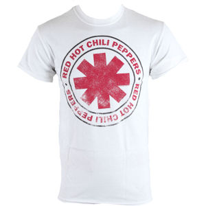 tričko metal NNM Red Hot Chili Peppers Vintage bílá XXL