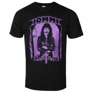 Tričko metal RAZAMATAZ Tony Iommi VINTAGE PURPLE černá S