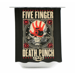 závěs do sprchy Five Finger Death Punch - Punchagram - SC5F01