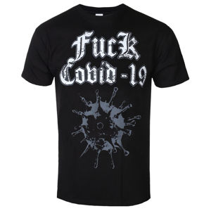 tričko hardcore AMENOMEN FUCK COVID černá 3XL
