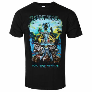 tričko pánské Sepultura - Machine Messiah - Black - INDIEMERCH - INM058 L