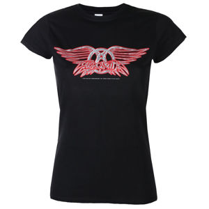 tričko metal LOW FREQUENCY Aerosmith Logo černá S