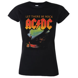 tričko metal LOW FREQUENCY AC-DC Let there be rock černá L