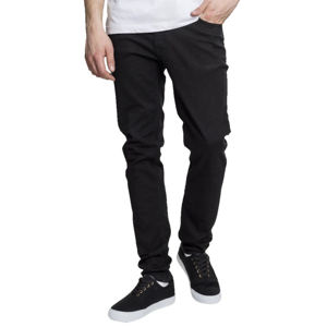 kalhoty jeans URBAN CLASSICS Basic Stretch Twill 5 Pocket 36