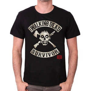 tričko LEGEND The Walking Dead SURVIVOR černá S