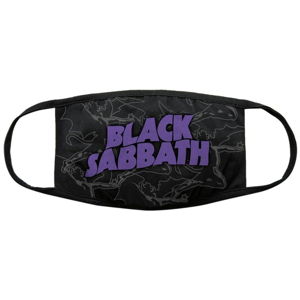 rouška (maska) Black Sabbath - Distressed - ROCK OFF - BSMASK04B