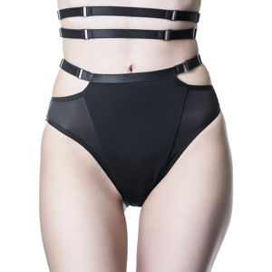kalhotky dámské KILLSTAR - Tourniquet Posing - BLACK - KSRA001646 XL