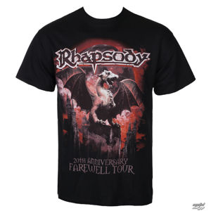 tričko metal RAZAMATAZ Rhapsody 20TH ANNIVERSARY černá XL