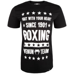 tričko street VENUM Boxing Origins černá M