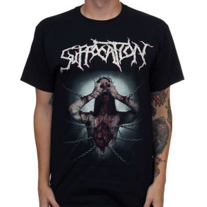 tričko metal INDIEMERCH Suffocation Jesus Wept černá XXL