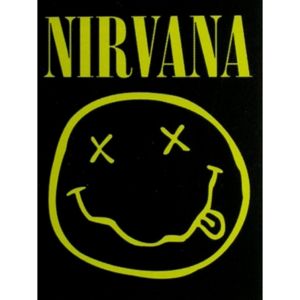 HEART ROCK Nirvana Smiley