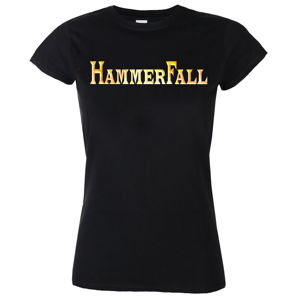 Tričko metal ART WORX Hammerfall Hammer Wings černá L