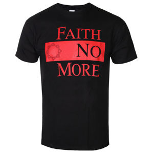 Tričko metal ROCK OFF Faith no More Classic New Logo Star černá XXL