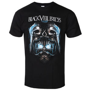 Tričko metal ROCK OFF Black Veil Brides Metal Mask černá L