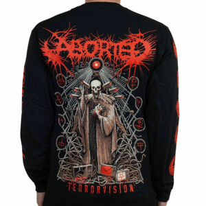 tričko pánské s dlouhým rukávem Aborted - Terrorvision - Black - INDIEMERCH - INM046 XXL