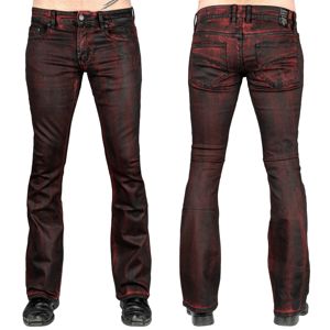 kalhoty jeans WORNSTAR Hellraiser Crimson Coated