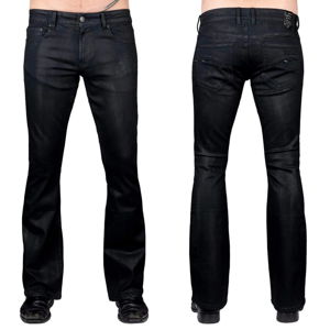 kalhoty pánské (jeans) WORNSTAR - Hellraiser Coated - Charcoal - WSGP-HRCK 34