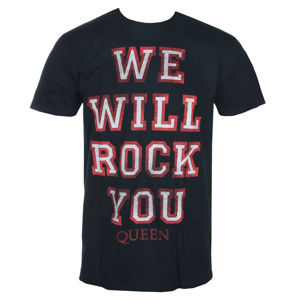 Tričko metal BRAVADO Queen WE WILL ROCK YOU černá