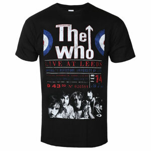 tričko pánské The Who - Live At Leeds '70 - ROCK OFF - WHOECOTS01MB XL
