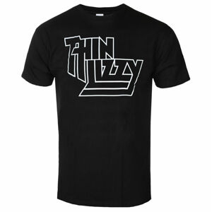 Tričko metal ROCK OFF Thin Lizzy Logo černá M
