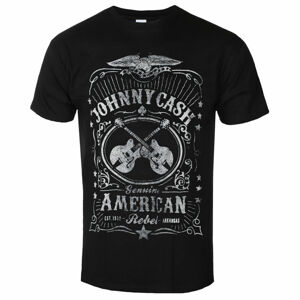 tričko pánské Johnny Cash - American Rebel - ROCK OFF - JCTS11MB S