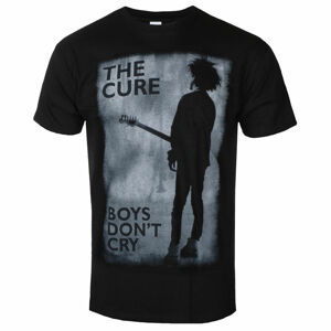 tričko pánské The Cure - Boys Don't Cry - BLACK - ROCK OFF - CURETS04MB XXL